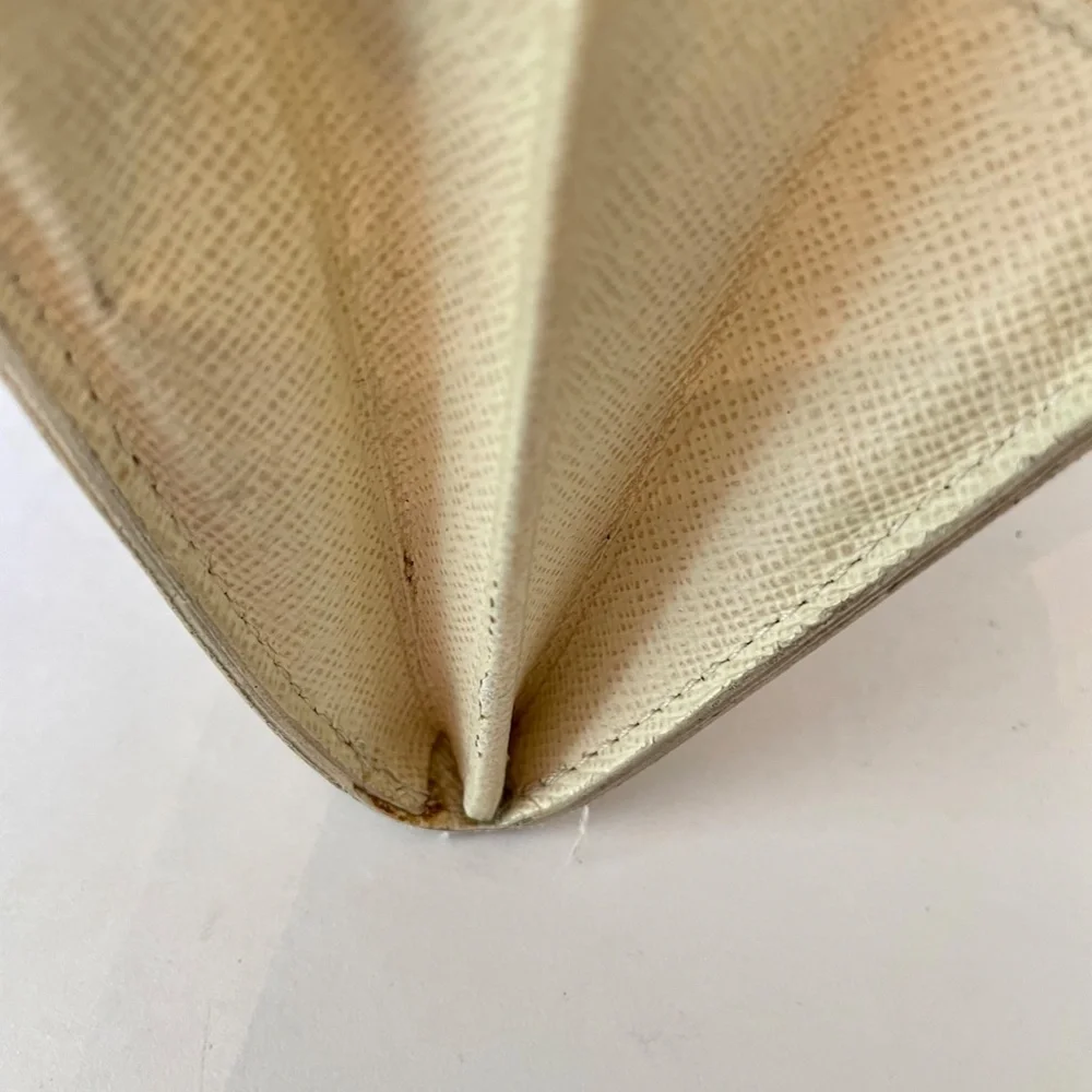 Louis Vuitton Damier Azur Sarah Wallet PorteFeuille LV Canvas - Picture 14 of 16